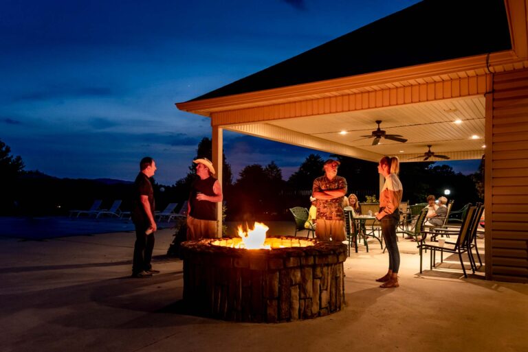 Villas Clubhouse Fire Pit