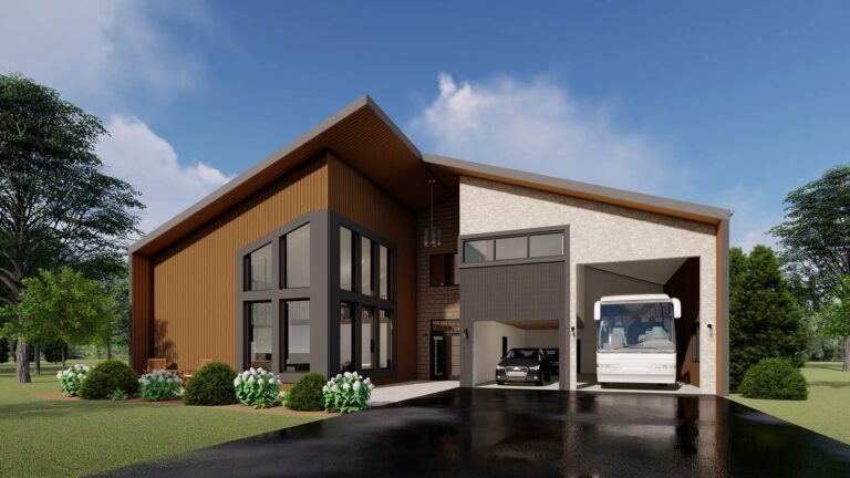 Elk Creek home design rendering for the Villas at Woodson Bend